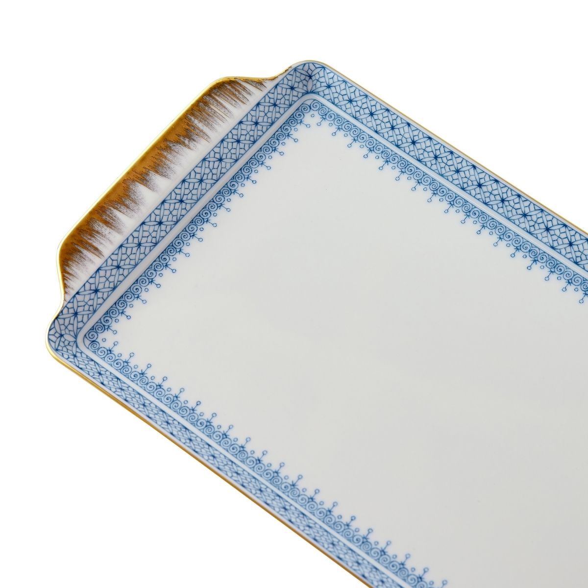 Sky Blue Lace Sandwich Tray