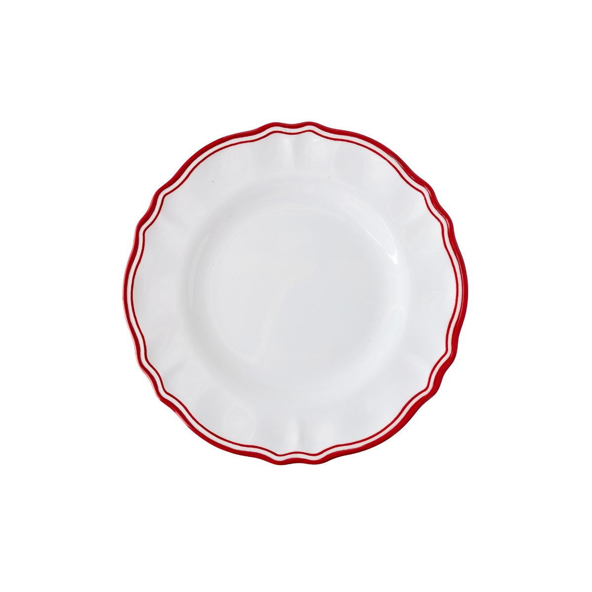 Maison Red Salad Plate - Caitlin Wilson Design