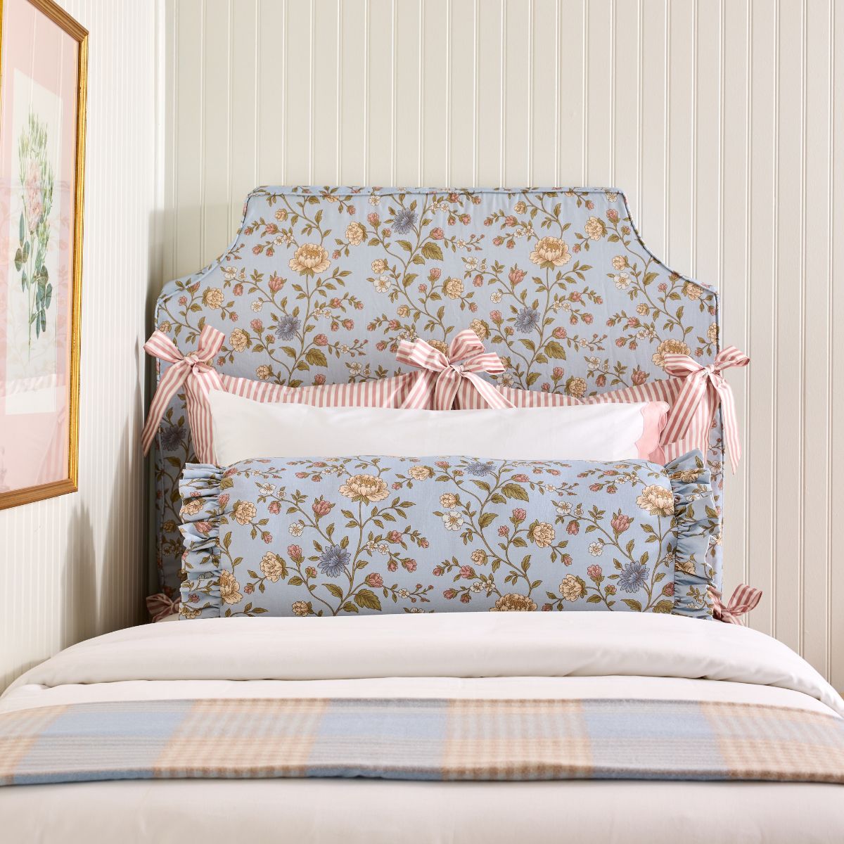 Grace's Garden Bolster Pillow - Caitlin Wilson Design
