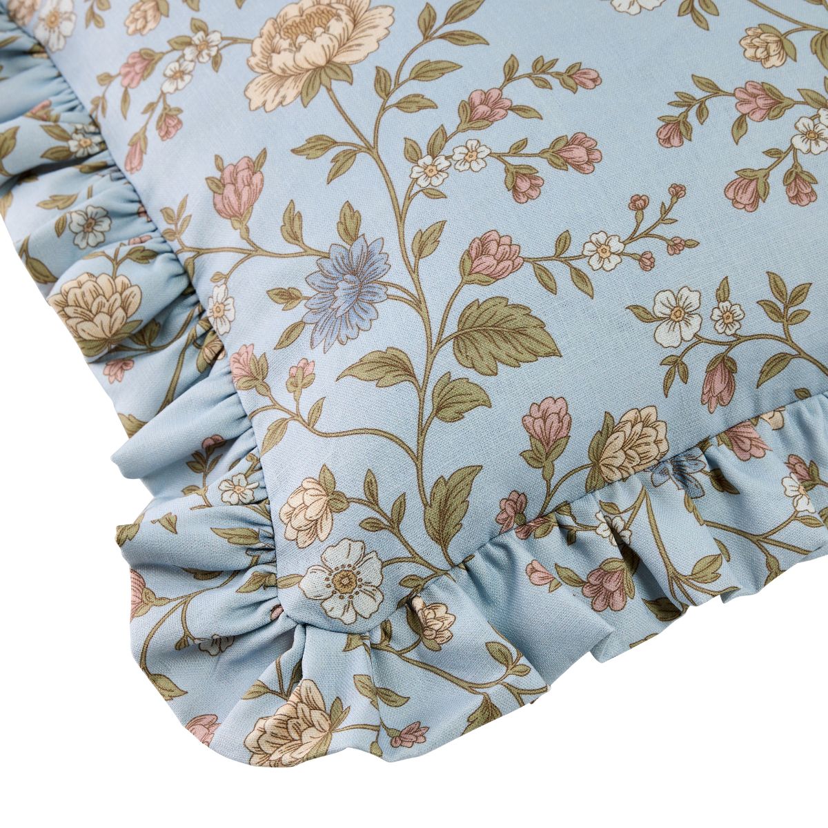 Grace's Garden Ruffle Pillow - Caitlin Wilson Design
