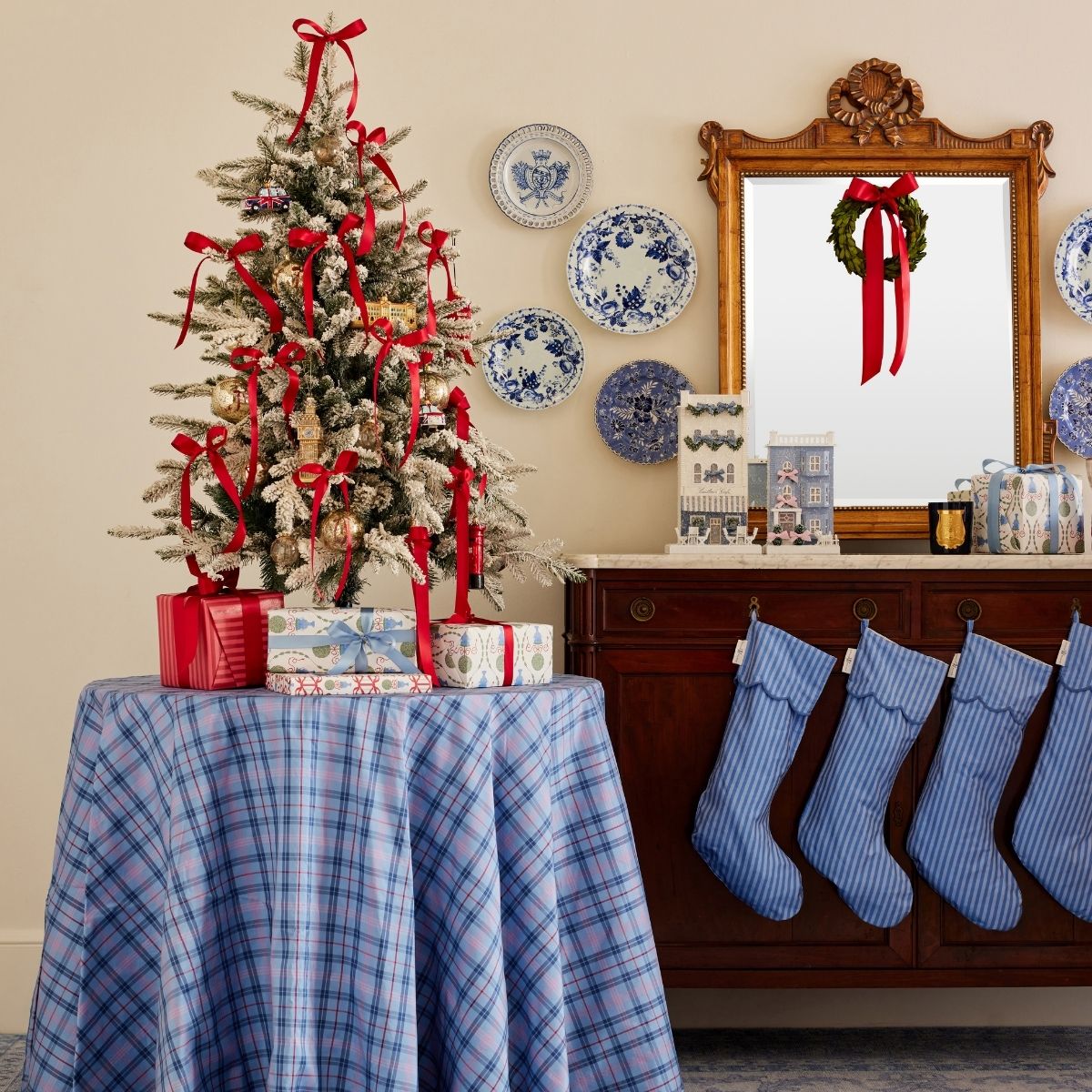 British Taxi Service Ornament - Caitlin Wilson Design