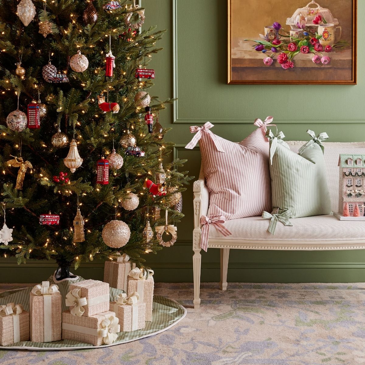 British Taxi Service Ornament - Caitlin Wilson Design