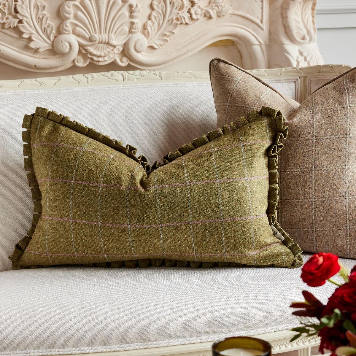 Bailey Box Pleat Pillow Cover