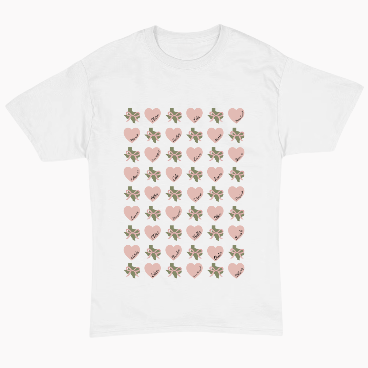 Camp Mystic Memorial Collection - Written on our Hearts T-Shirt - Caitlin Wilson Design