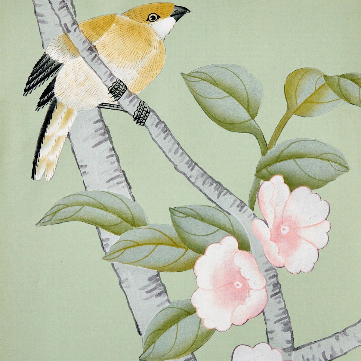 Nicola's Garden Chinoiserie Mural - Caitlin Wilson Design
