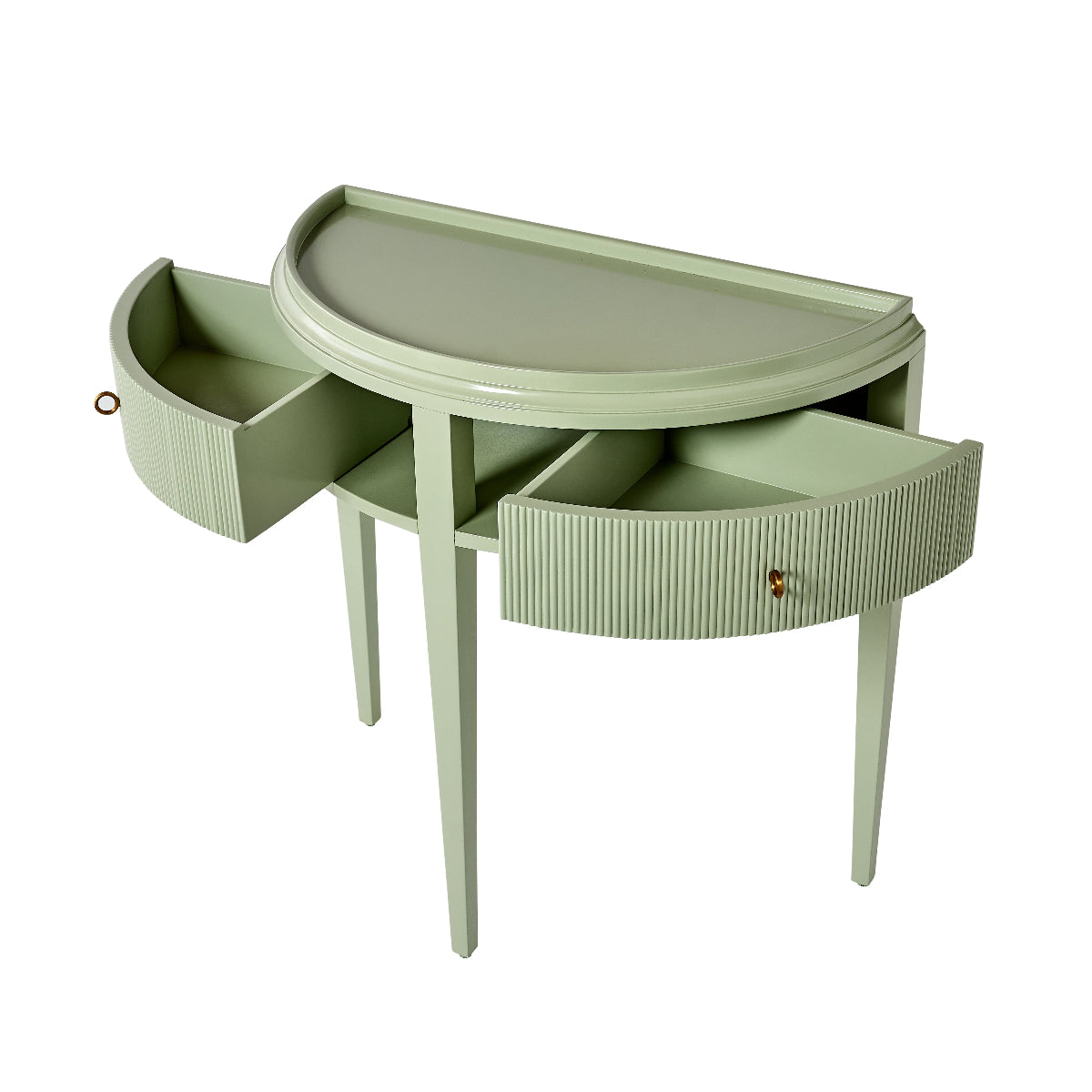 Cordelia Demilune in Salisbury Green - Caitlin Wilson Designs