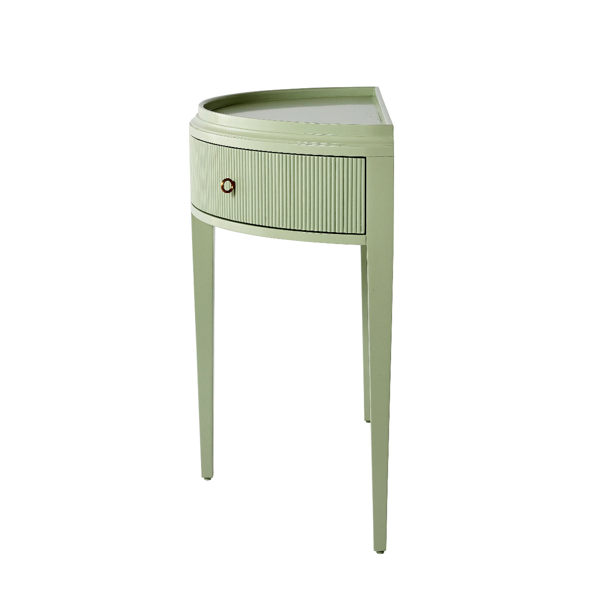 Cordelia Demilune in Salisbury Green - Caitlin Wilson Designs