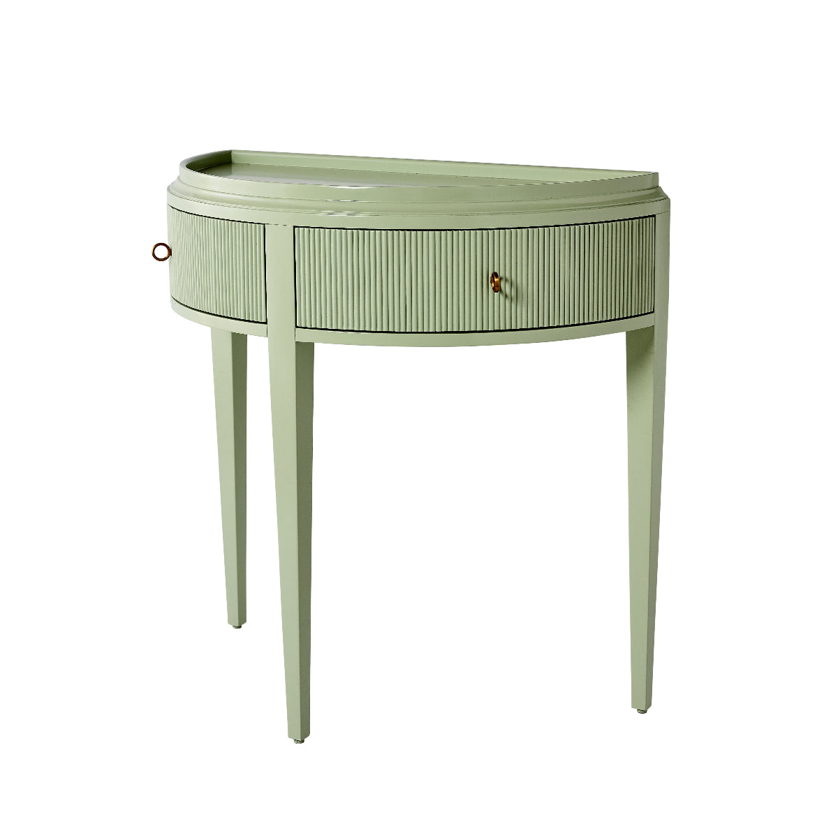 Cordelia Demilune in Salisbury Green - Caitlin Wilson Designs