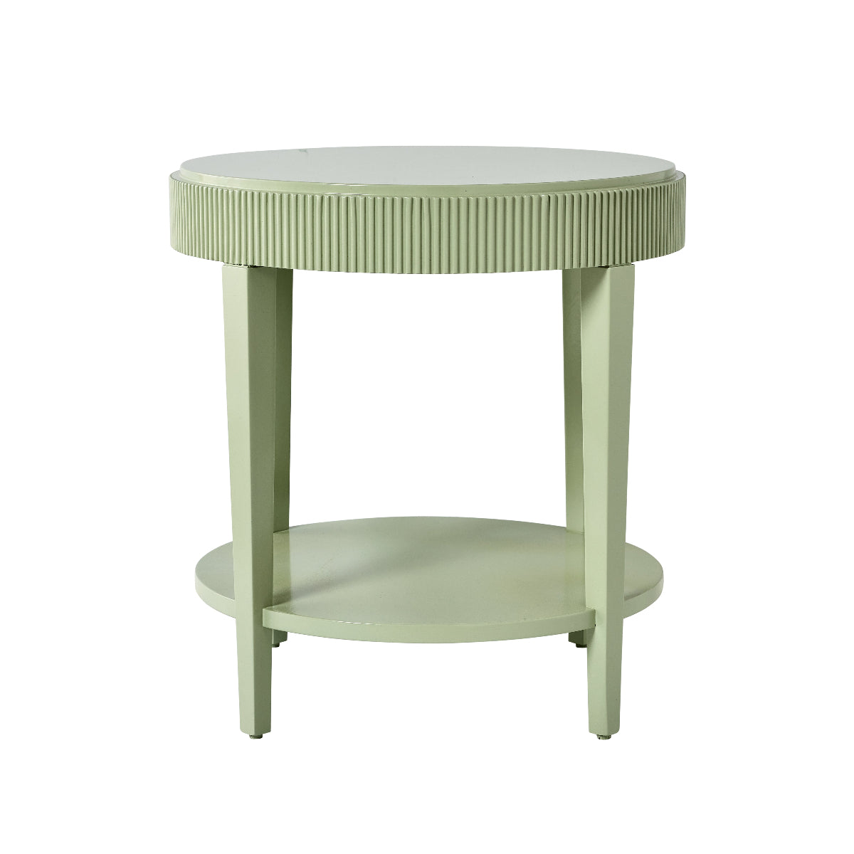 Kennedy End Table in Salisbury Green - Caitlin Wilson Designs