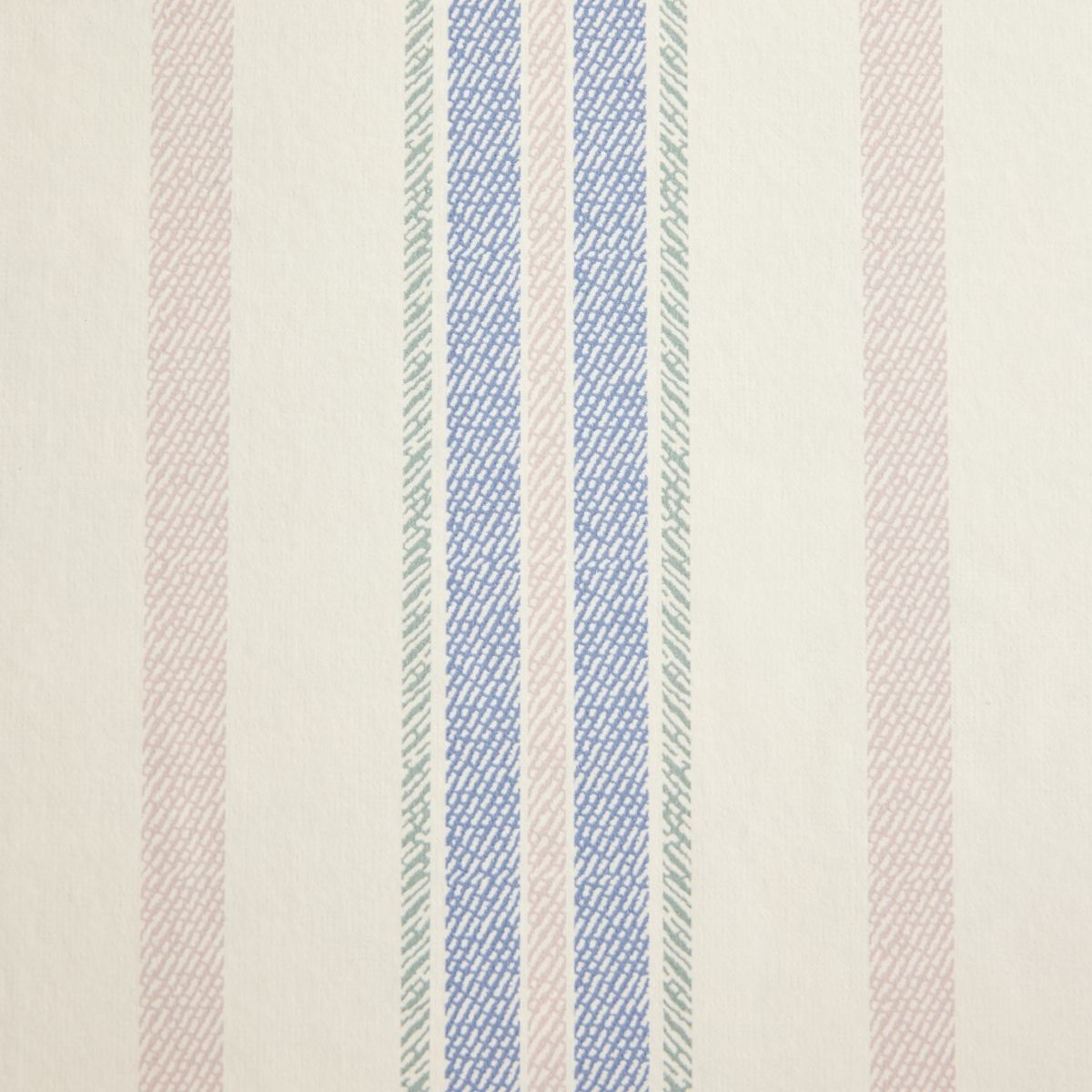 Blue & Blush Halo Stripe Wallpaper
