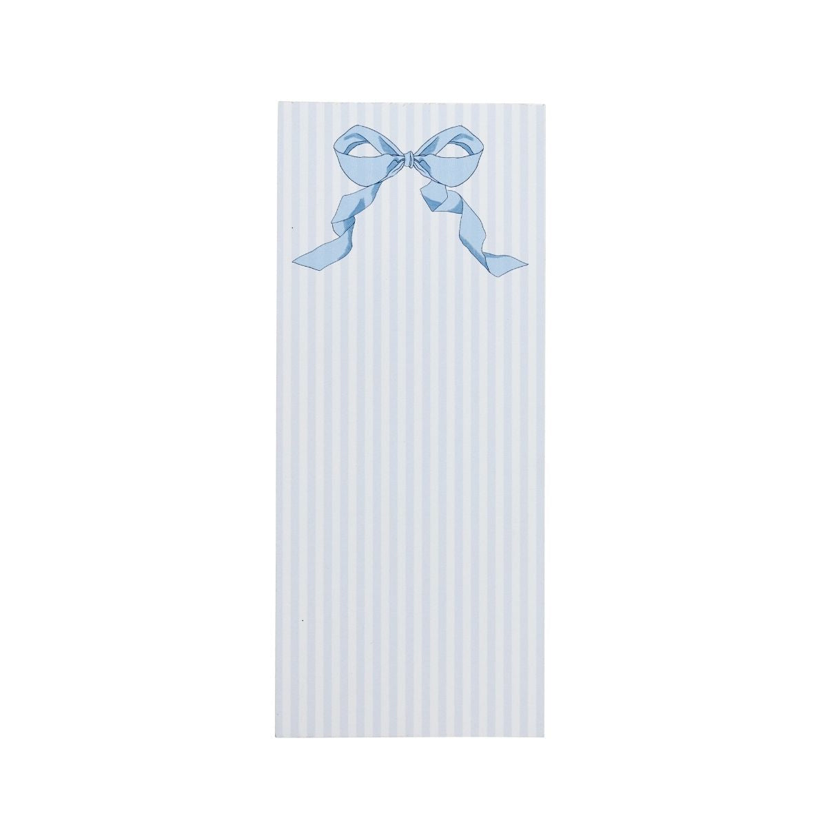 Blue Bow Luxe Skinny Notepad