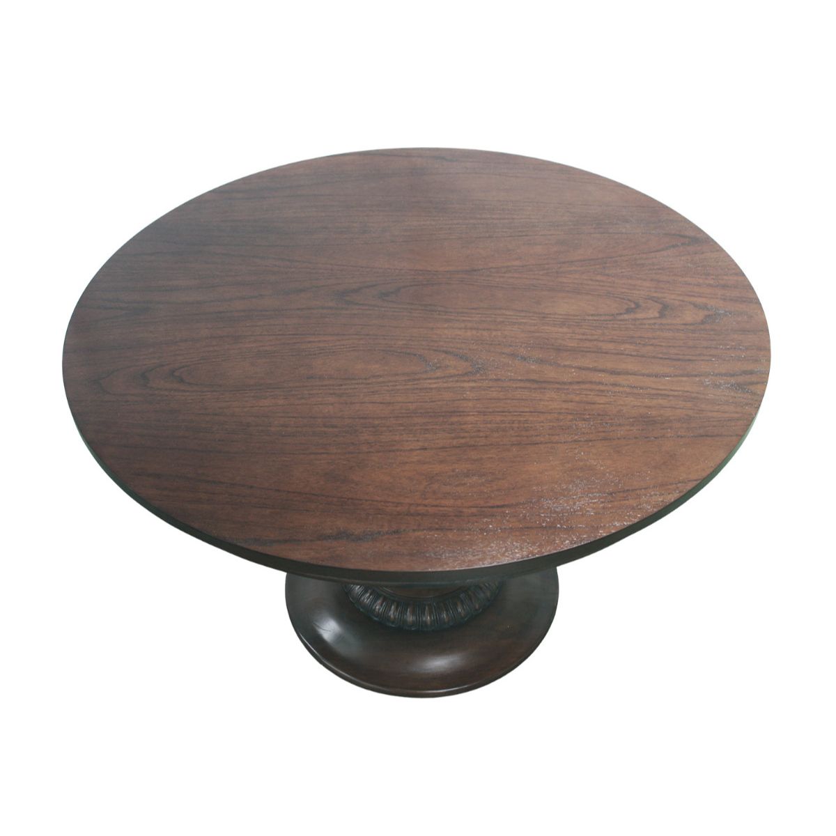 48" Belclaire Pedestal Table (Walnut) - Caitlin Wilson Design
