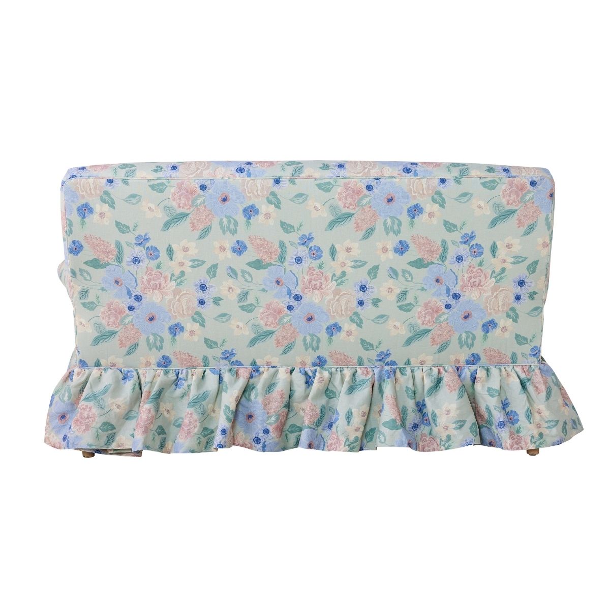 Sage Nimes Bouquet Loveseat