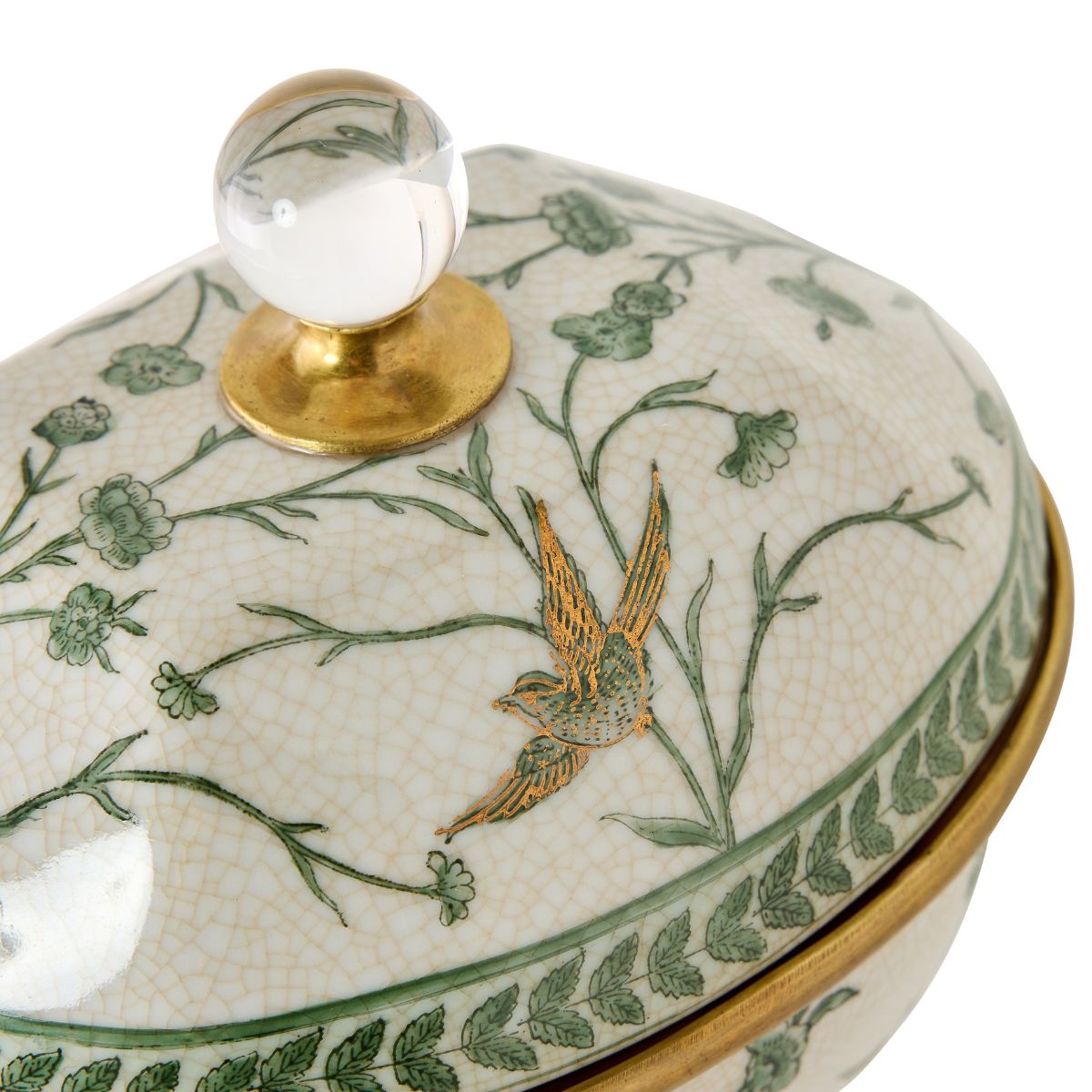 Verdant Flight Porcelain Lidded Box - Caitlin Wilson Design