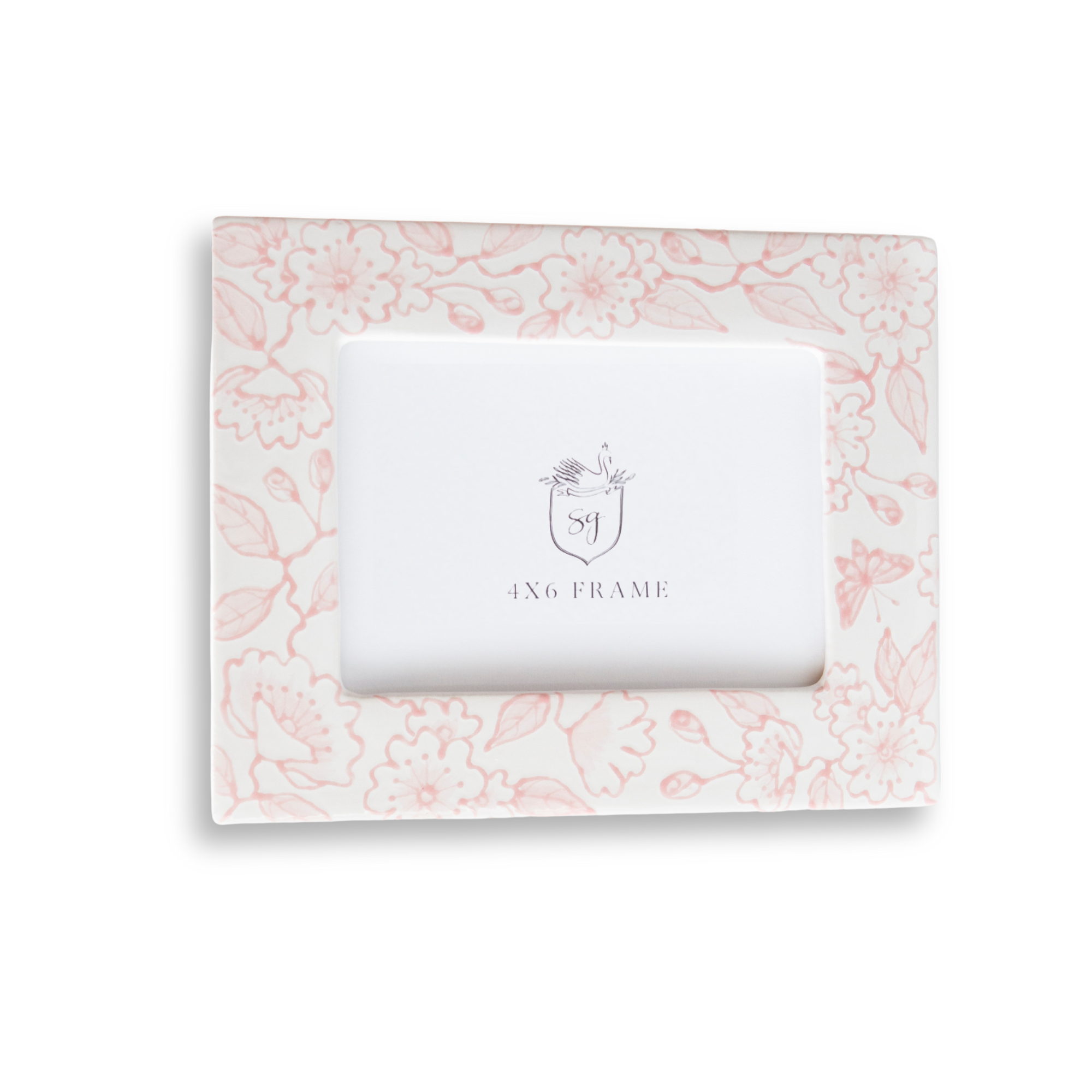 Pink Blossom Chinoiserie Picture Frames