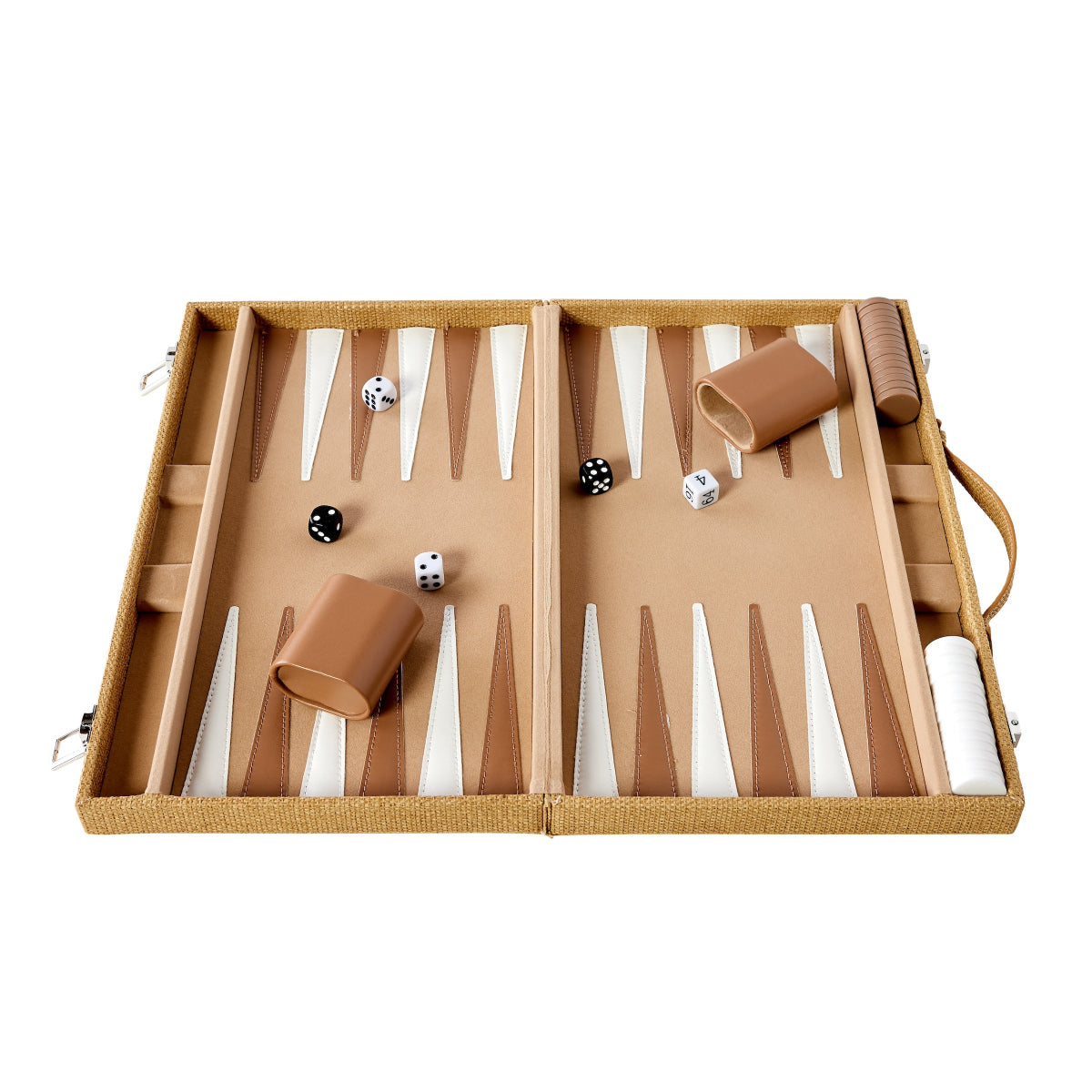 Grasscloth Backgammon Board - Caitlin Wilson Designs