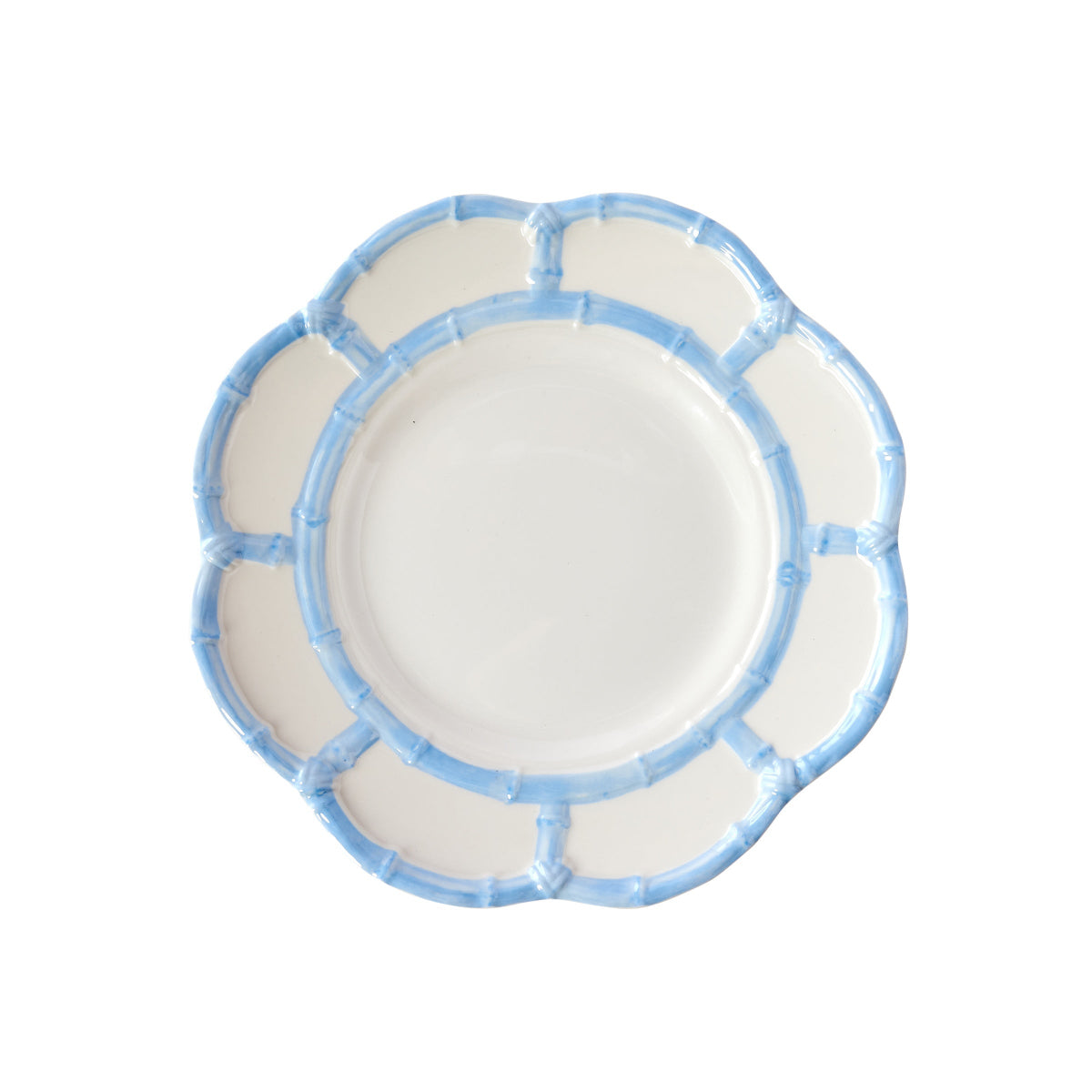 Bamboo Trim Dessert Plate, Set of 4 - Caitlin Wilson Design