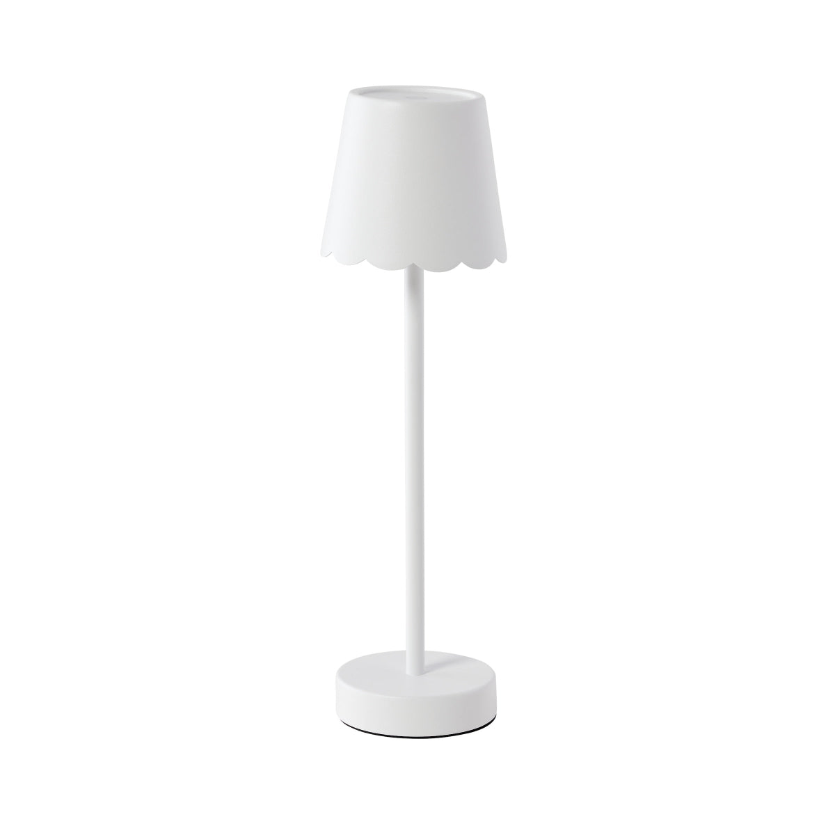 Scalloped Edge Cordless Table Lamp - Caitlin Wilson Designs