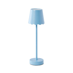 Scalloped Edge Cordless Table Lamp - Caitlin Wilson Designs