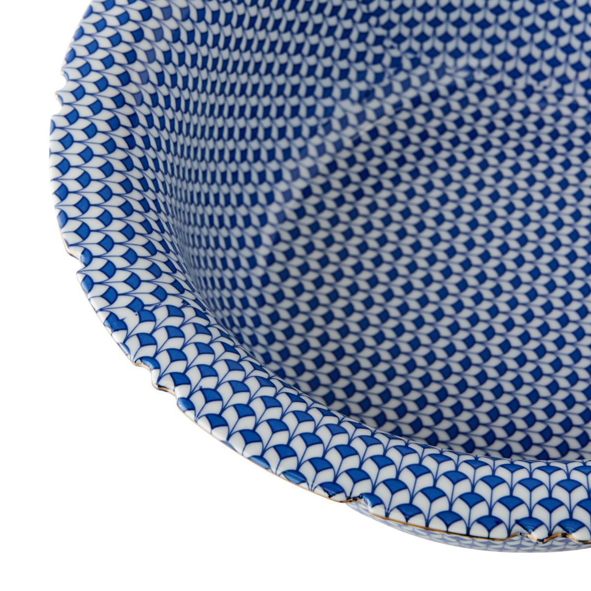 Large Azure Porcelain Bowl | Caitlin Wilson
