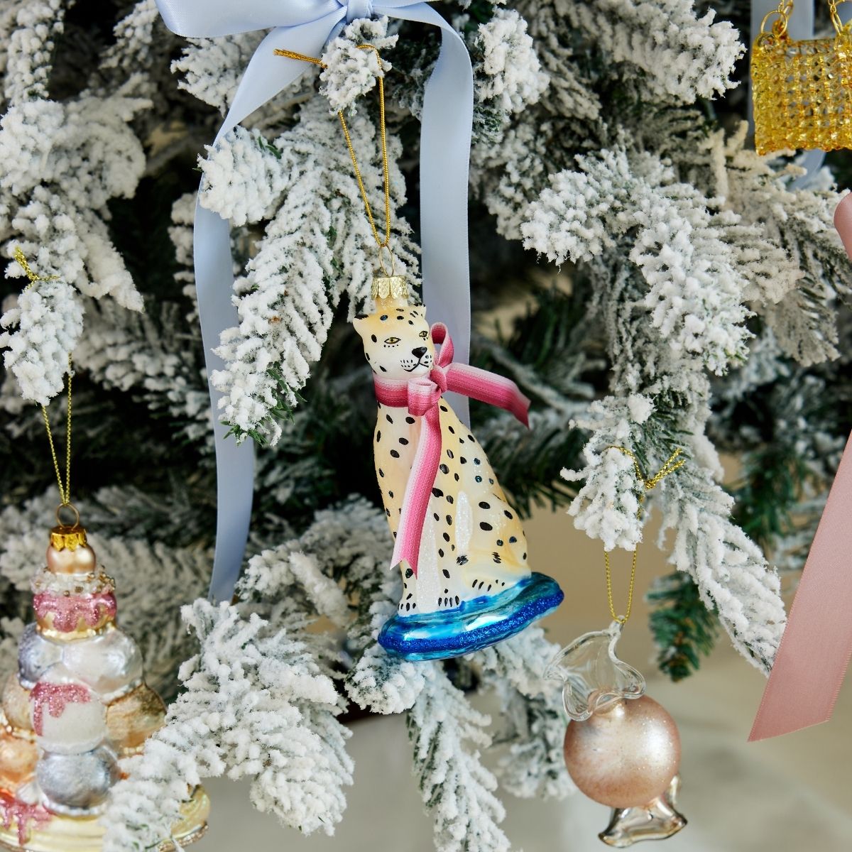 Proper Leopard Ornament - Caitlin Wilson Design