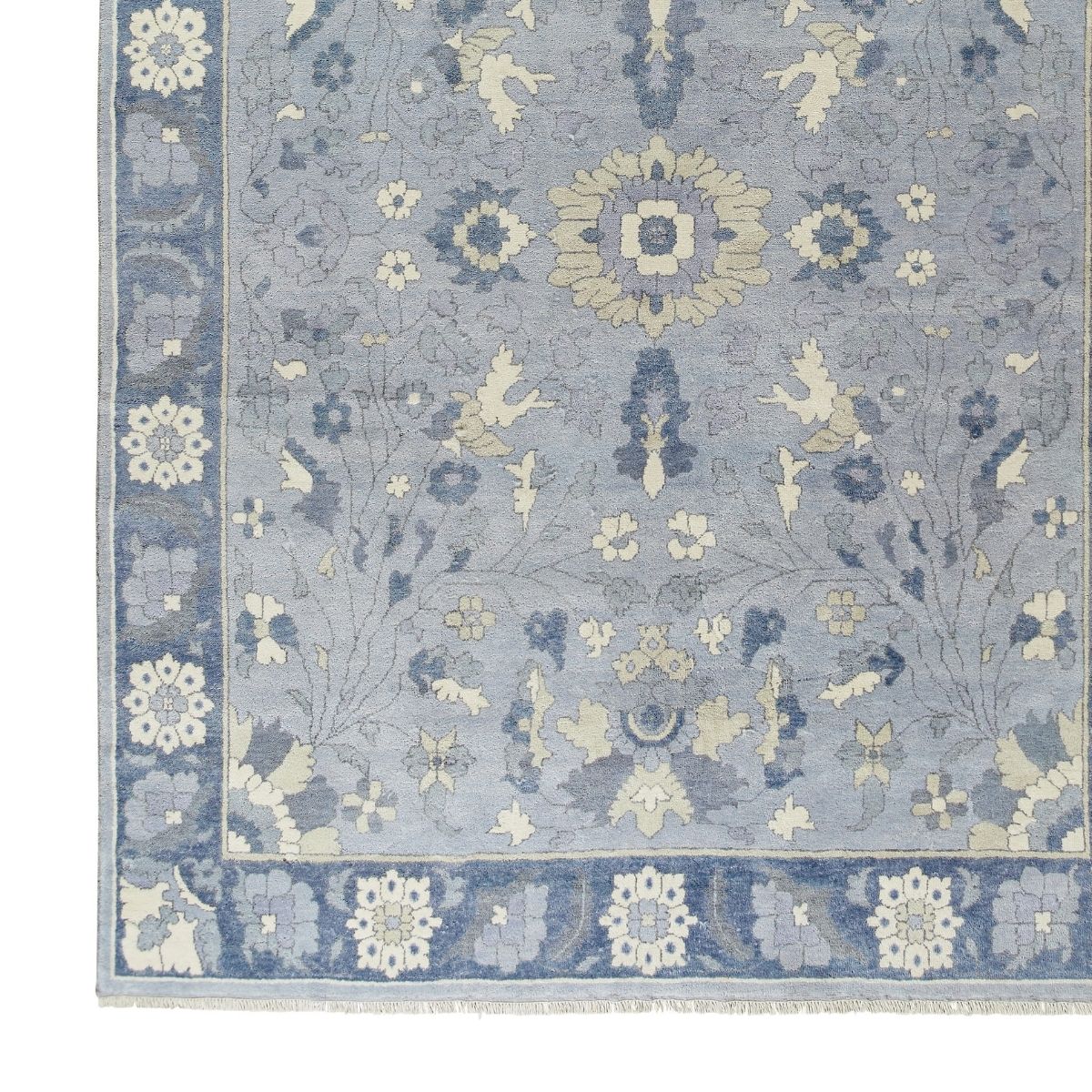 Olivia Rug in Soft Blue