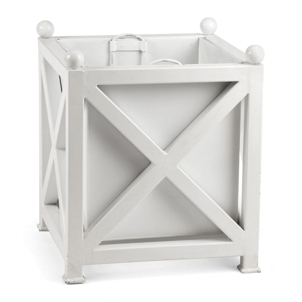 Large White Planter