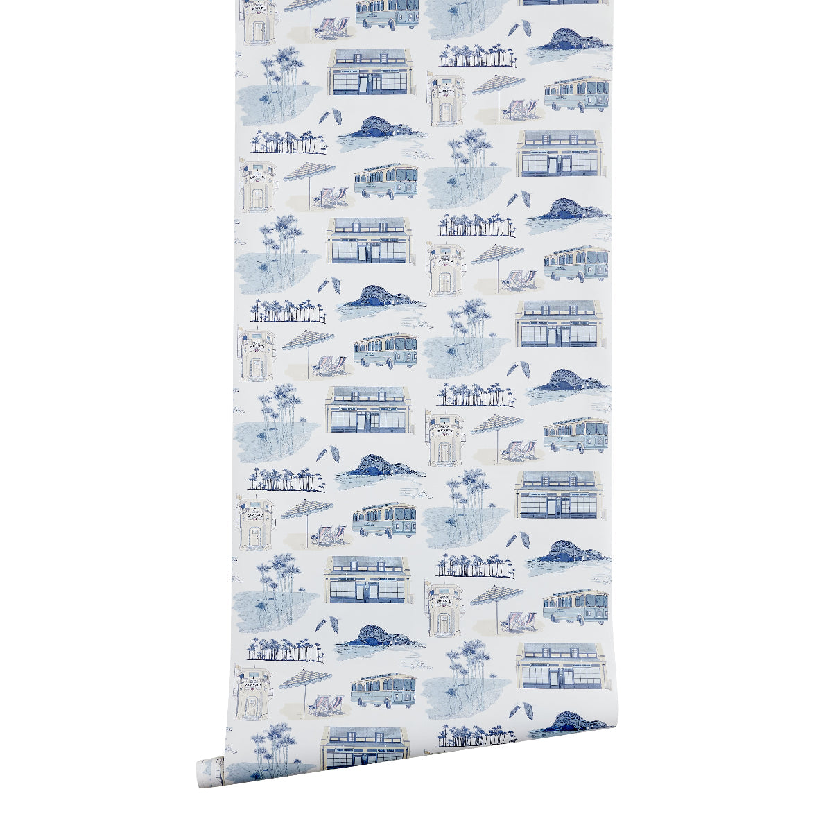 Laguna Toile Wallpaper - Caitlin Wilson Designs