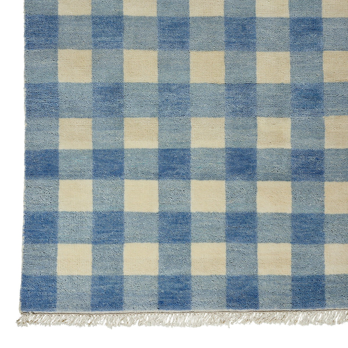 Summer Rug in French Blue Sample - Caitlin Wilson Designs