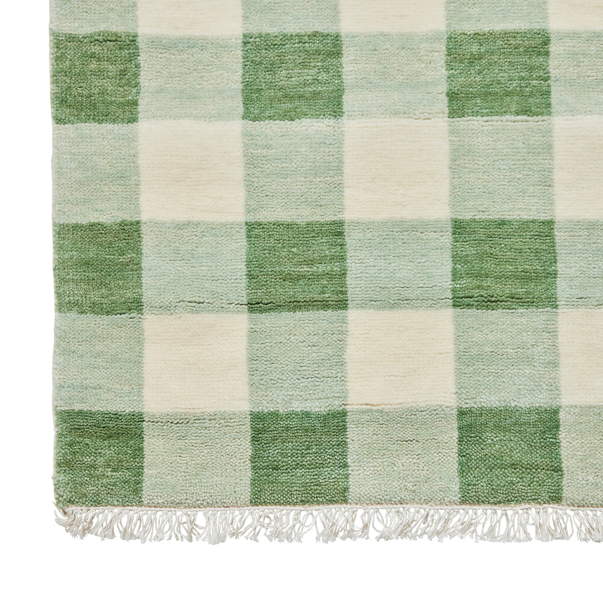 Summer Rug in Augusta Green Sample - Caitlin Wilson Designs