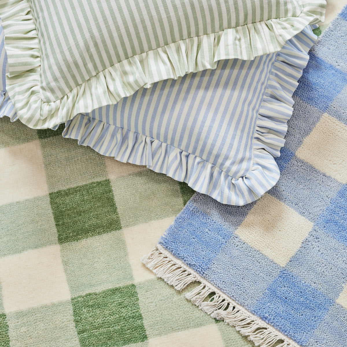 Summer Rug in French Blue - Caitlin Wilson Designs