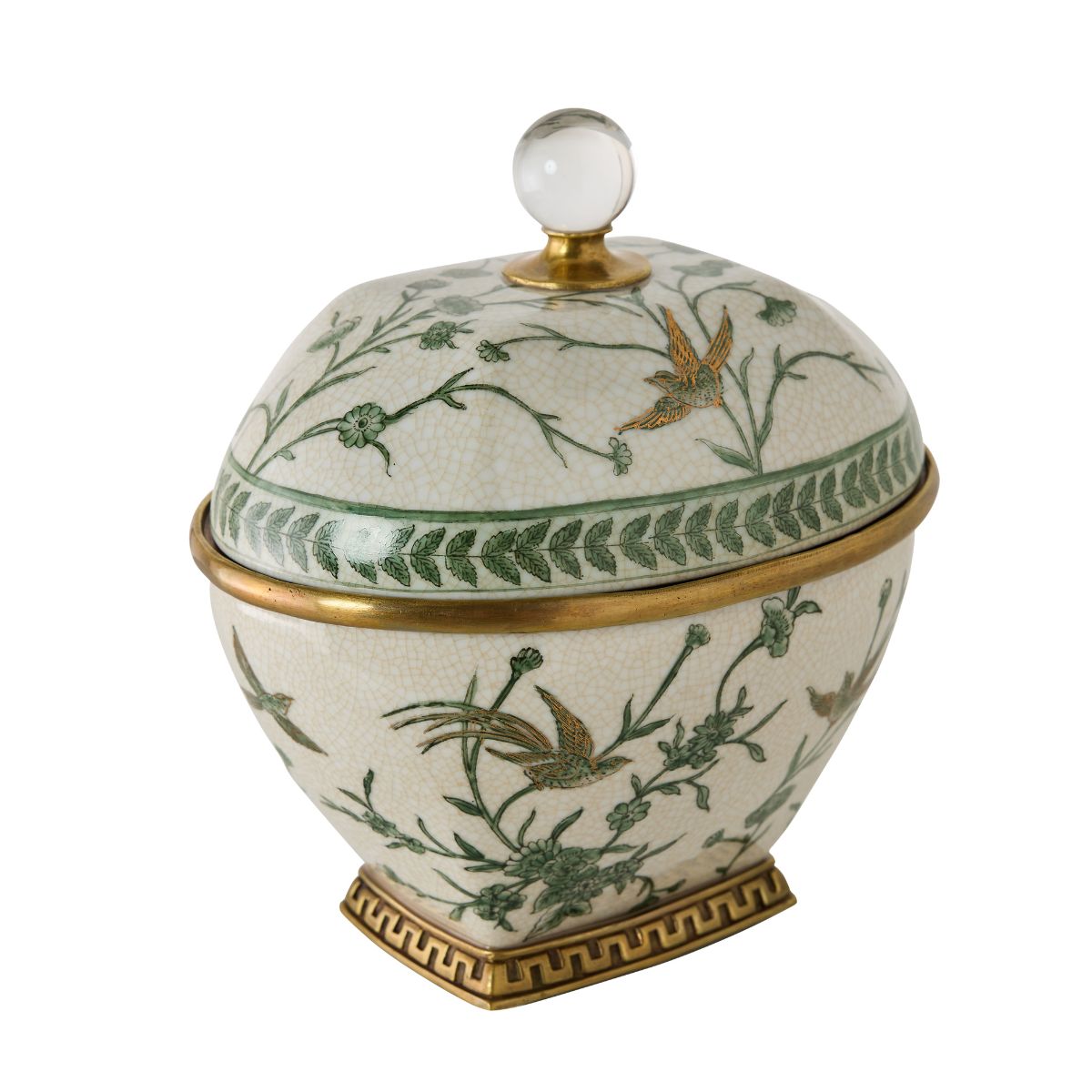 Verdant Flight Porcelain Lidded Box - Caitlin Wilson Design
