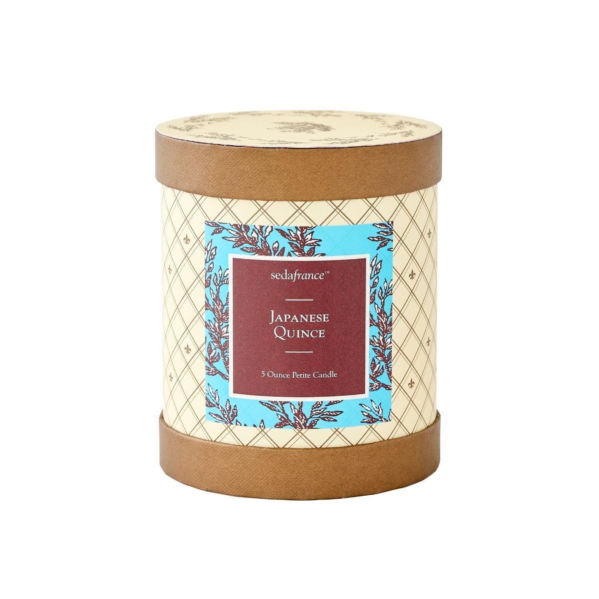 Japanese Quince Classic Toile Petite Ceramic Candles