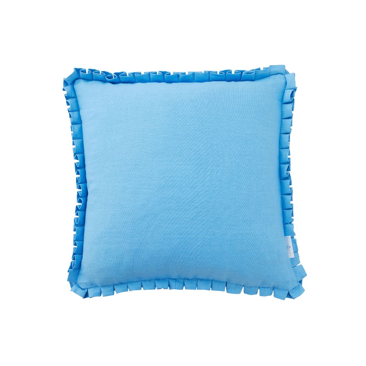 Beth Box Pleat Pillow in Cornflower - Caitlin Wilson Design