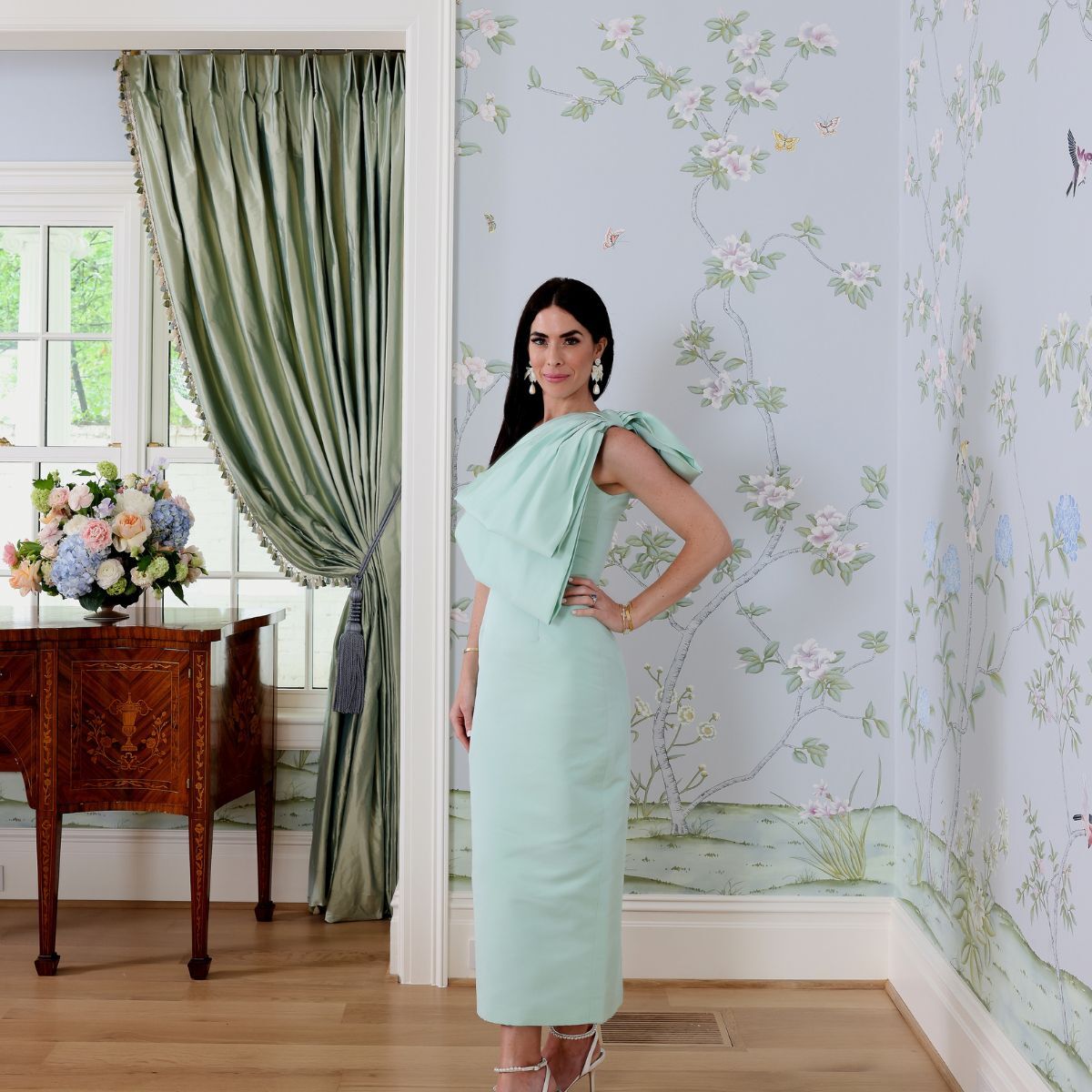 Kensington in Frost Mural - Caitlin Wilson Design