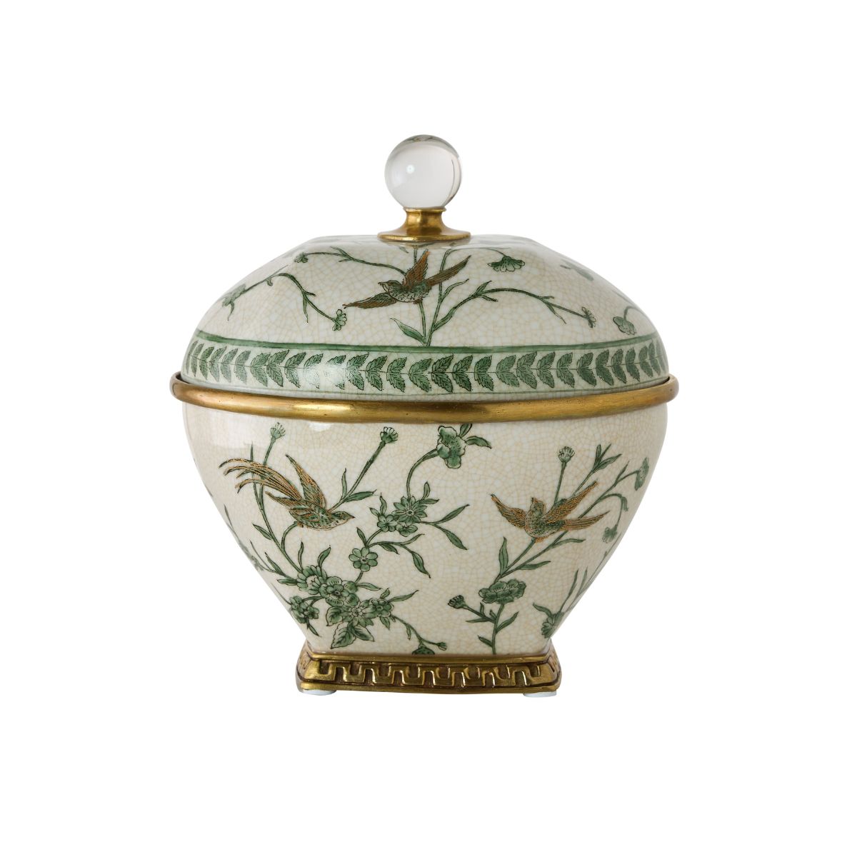 Verdant Flight Porcelain Lidded Box - Caitlin Wilson Design