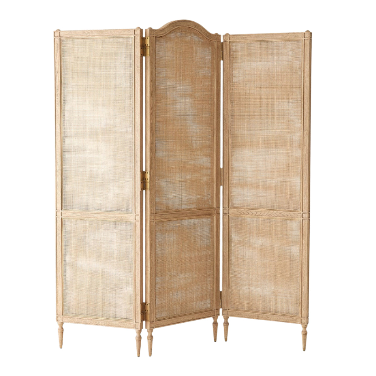 Chateau Oak Three Panel Screen - Caitlin Wilson Design