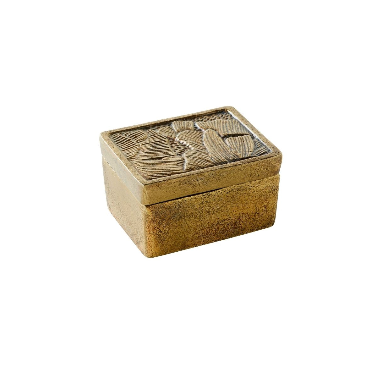 Small Bronze Flora Box