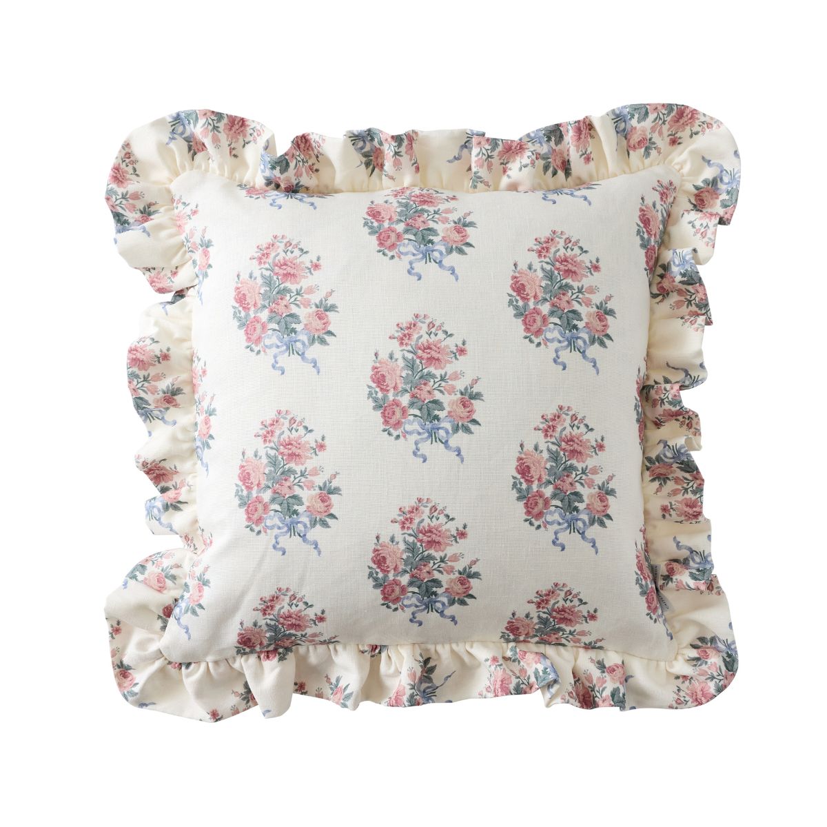 Blythe Bouquet Ruffle Pillow - Caitlin Wilson Design