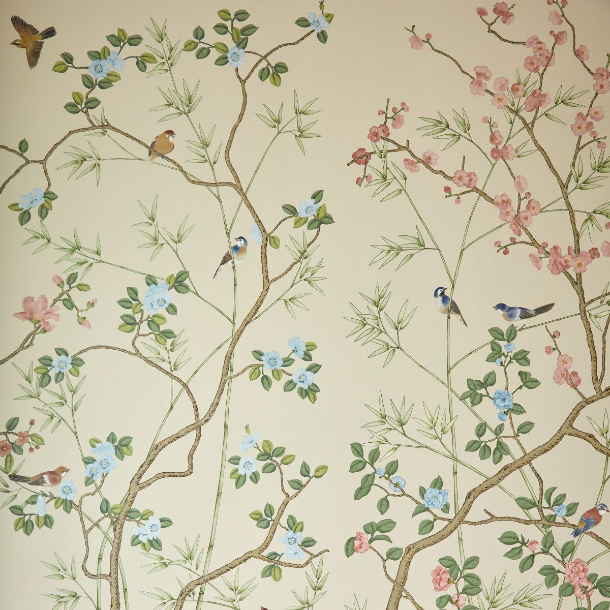 Avondale in Linen Mural - Caitlin Wilson Design