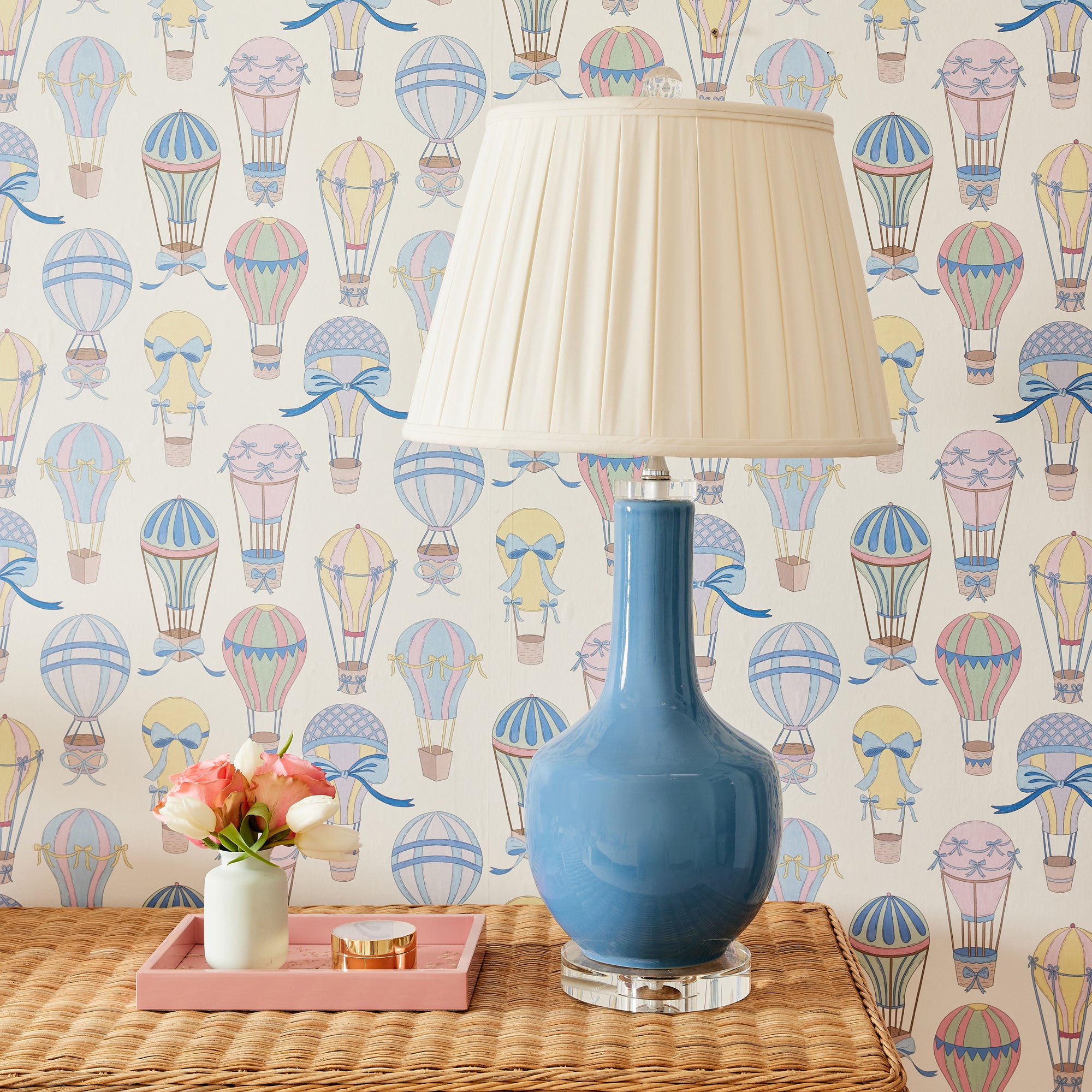 Ada Lamp in Blue Bonnet