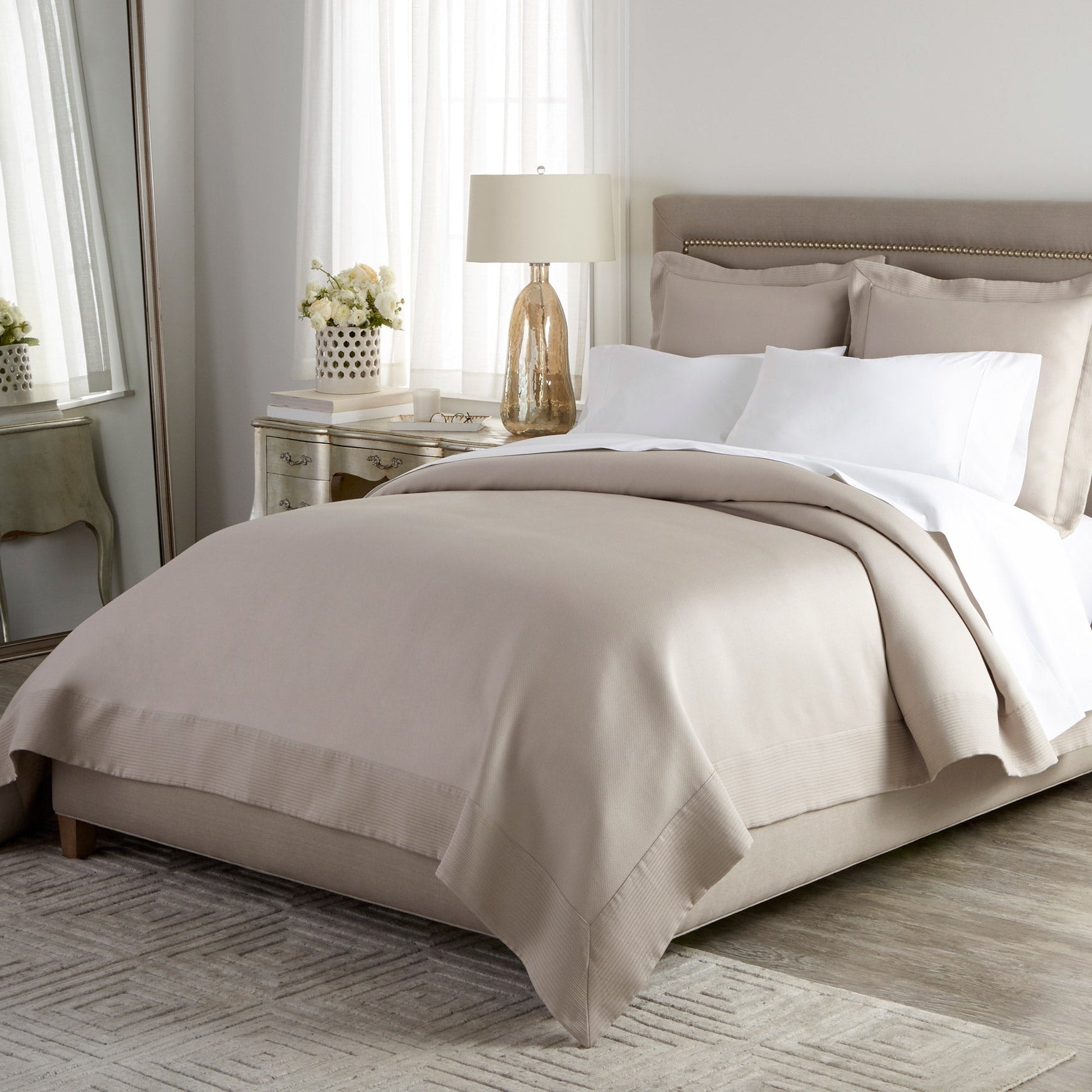 Angelina Matelassé Coverlet - Caitlin Wilson Design