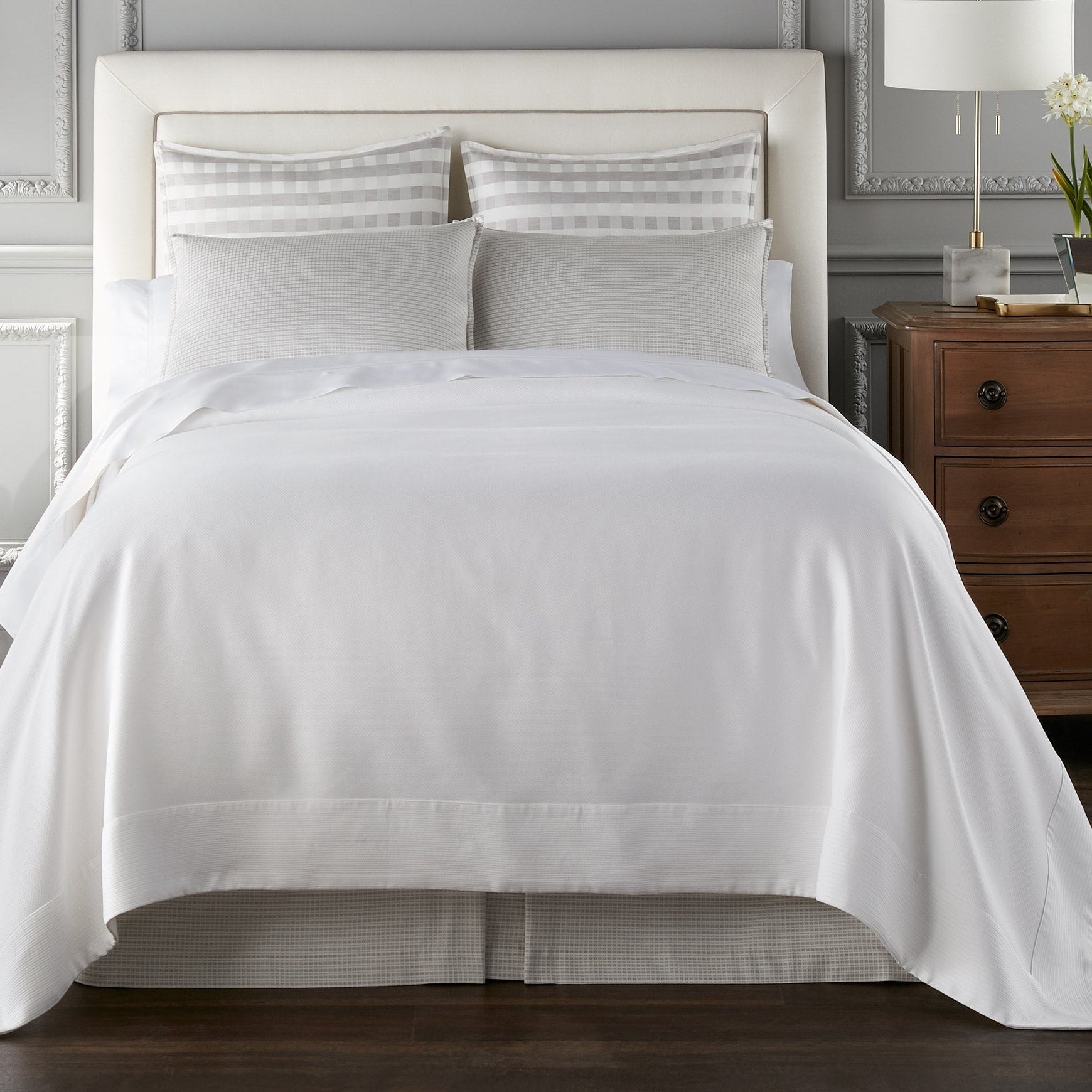 Angelina Matelassé Coverlet - Caitlin Wilson Design