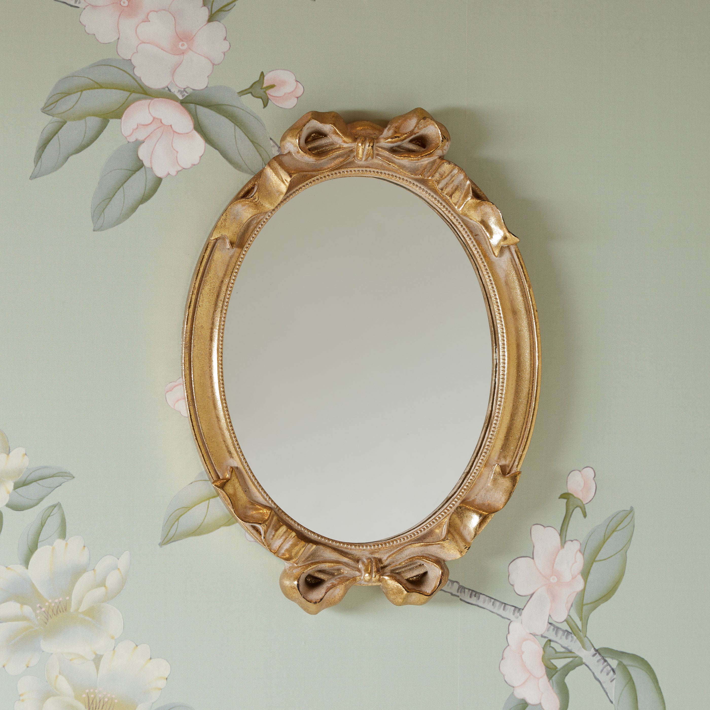 Bijou Bow Mirror/Tray Large