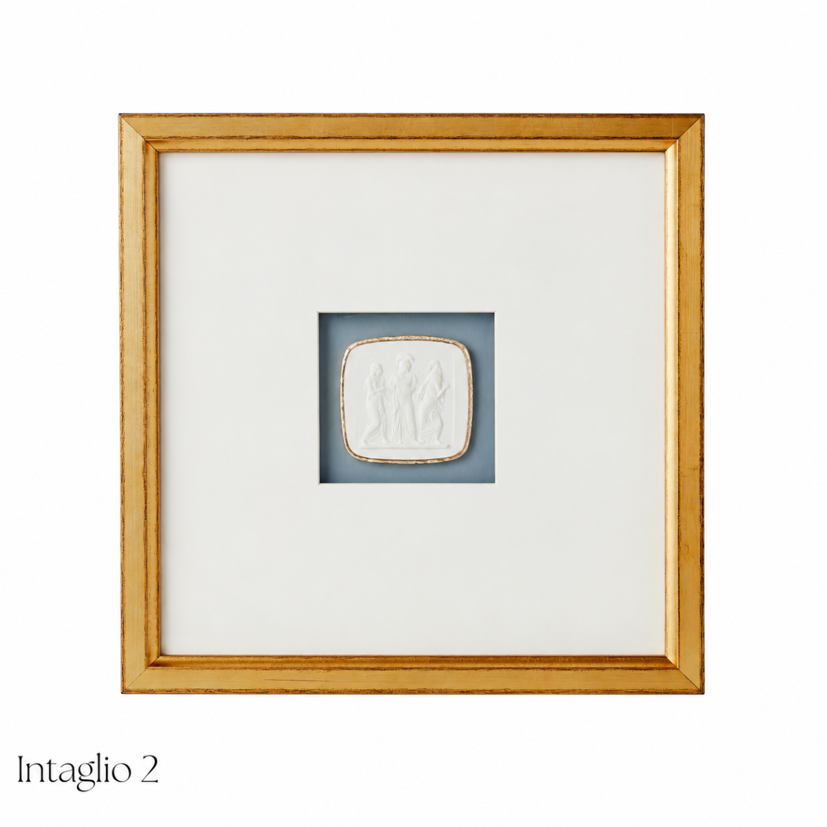 Blue Framed Intaglio