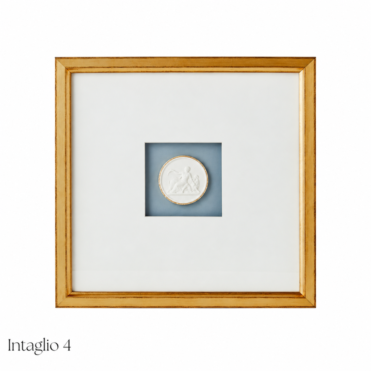 Blue Framed Intaglio