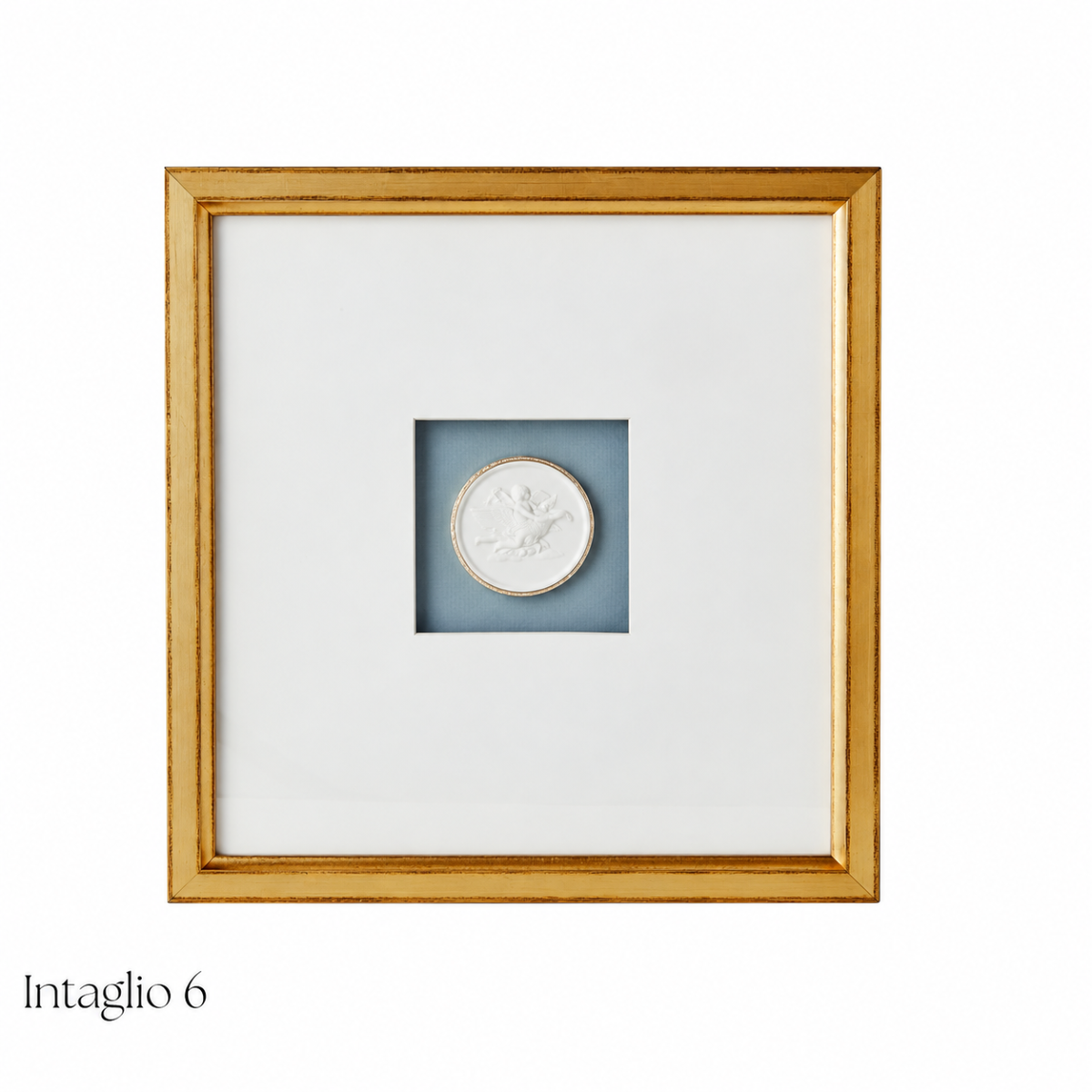 Blue Framed Intaglio