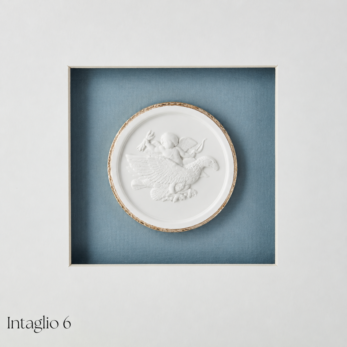 Blue Framed Intaglio