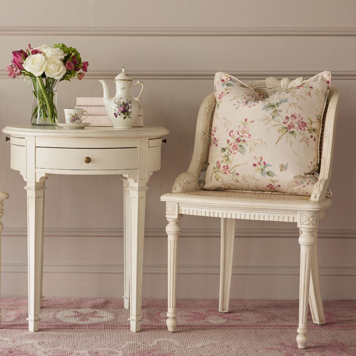 Blush Grasscloth Decorative Book Set - Caitlin Wilson Design