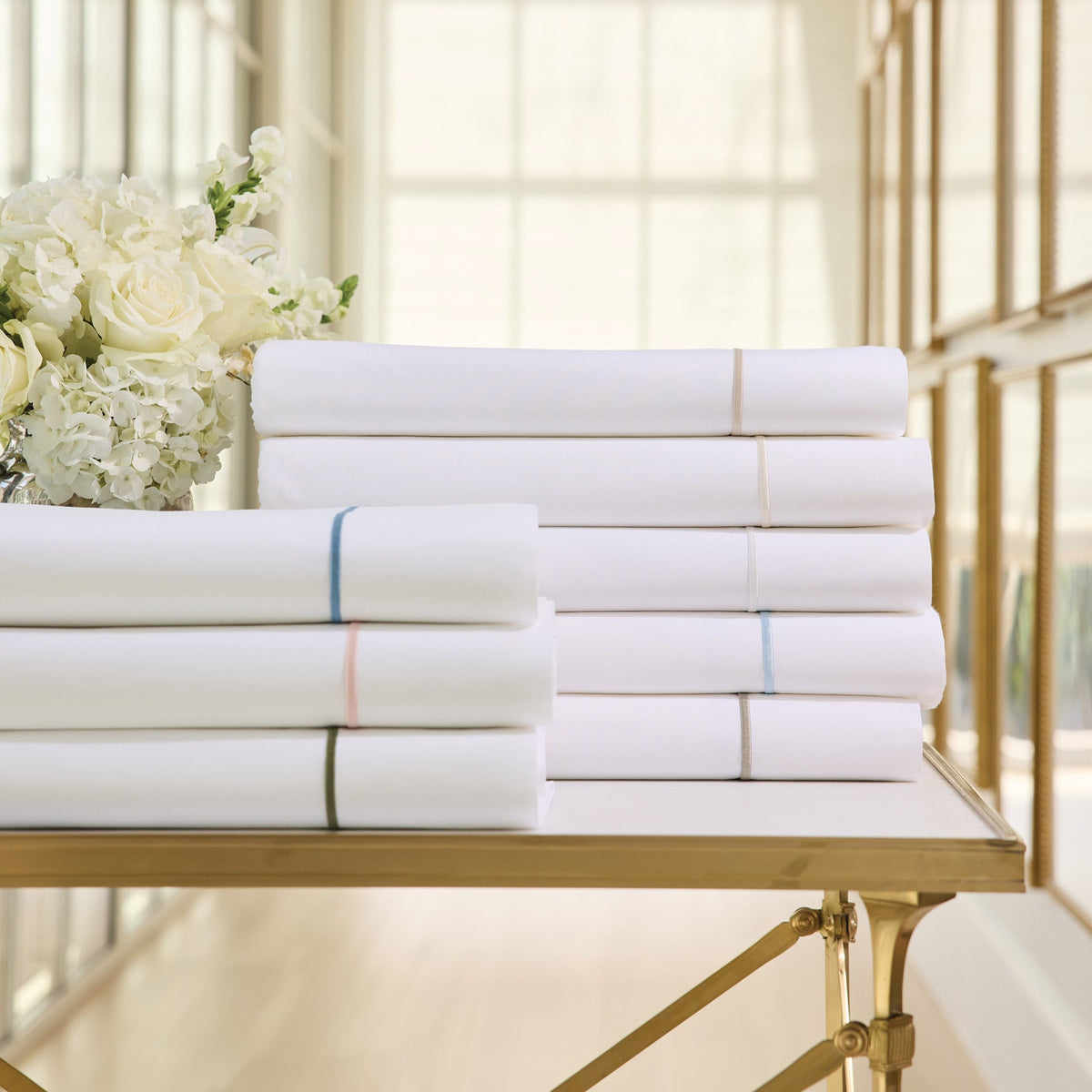 Boutique Percale Flat Sheet - Caitlin Wilson Design